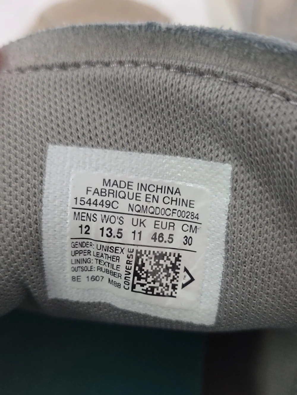 Converse CONS Breakpoint Pro Suede Sneakers Gray Blue Size 12 - Picture 6 of 9